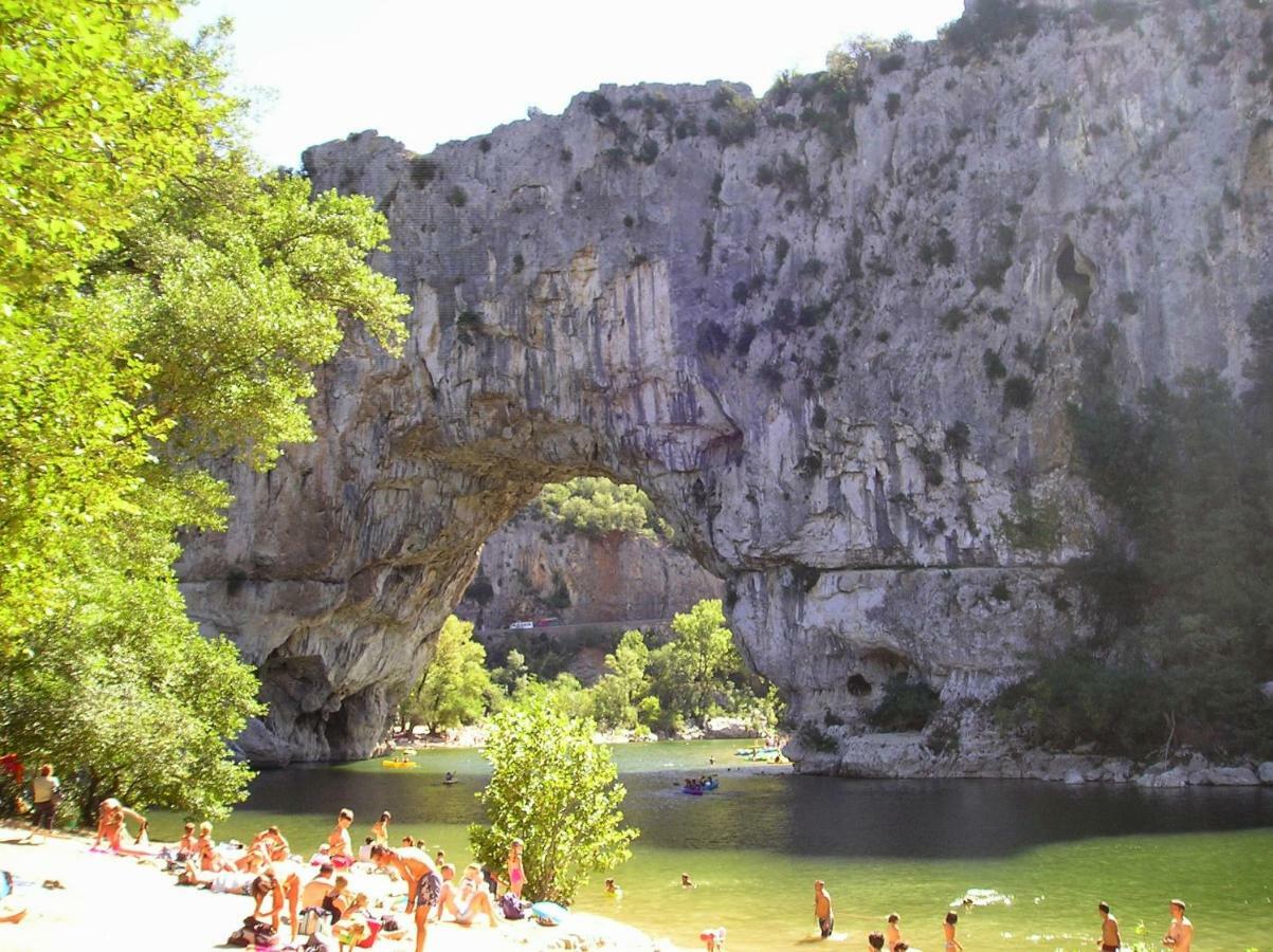 La Cigale - Pte Des Gorges - Piscine Privee Chauffee Villa Vallon-Pont-dʼArc Kültér fotó